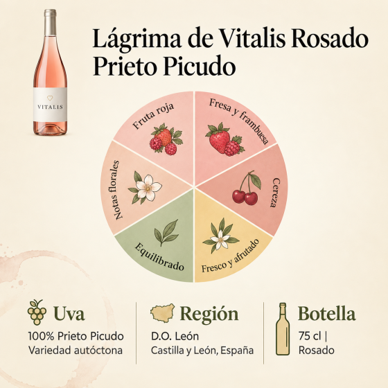 Vino Rosado D.O León